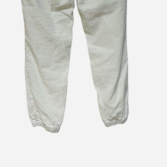 Frank & Eileen JAMESON white Utility Jogger, Italian Performance Linen, Size 2 - Picture 8 of 16